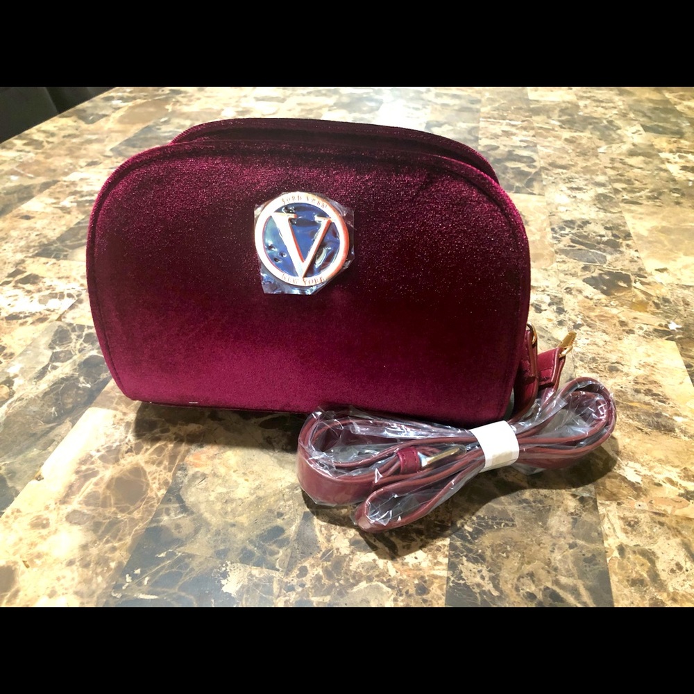 Joan Vass Sukie Velvet Crossbody bag